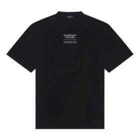 FW21 Gebreid, losvallend shirt met korte mouwen, zwart 651795TJV900107