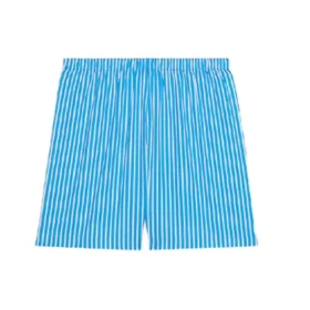 FW21 Gestreepte korte broek “Blue” 6583964A8B74900