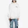 FW21 Hoodie met Political Campaign print Wit 578135TKVI99084