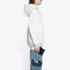FW21 Hoodie met Political Campaign print Wit 578135TKVI99084
