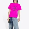 FW21 met korte mouwen Roze Rood 661705TKVE16817