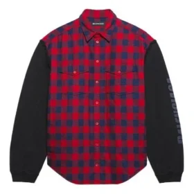 FW21 shirt met lange mouwen, rood 658936TBM238521