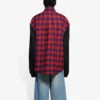 FW21 shirt met lange mouwen, rood 658936TBM238521