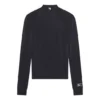 FW21 Slim Fit sportshirt met lange mouwen, zwart 6617534B0B11077