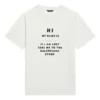 FW21 T-shirt met logoprint Wit 661705TKVF19081