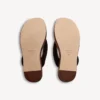 Gaeta-teenslipper voor dames in moka