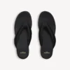 Gaeta-teenslipper voor dames in zwart