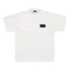Gaffer Logo T-shirt met ruime pasvorm “Ecru” 712398TNVG19592