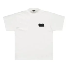 Gaffer Logo T-shirt met ruime pasvorm “Ecru” 712398TNVG19592