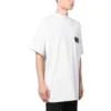 Gaffer Logo T-shirt met ruime pasvorm “Ecru” 712398TNVG19592