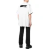 Gaffer Logo T-shirt met ruime pasvorm “Ecru” 712398TNVG19592