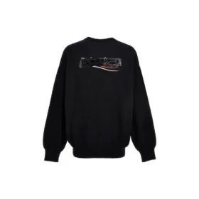 Gaffer oversized sweatshirt “Zwart” 719158T32631000