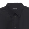 Gaffer-shirt met lange mouwen, ruime pasvorm “Black” 719874TYB181000