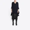 Gebruikt V-hals gebreid trui “Navy” 696091T16420414
