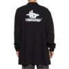 Gelaagd sport-T-shirt met lange mouwen, oversized “Black White” 739027TPVF21070