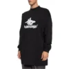 Gelaagd sport-T-shirt met lange mouwen, oversized “Black White” 739027TPVF21070