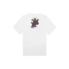 gelimiteerd, klein patroon, korte mouwen, unisex, wit 612966TJVM99000