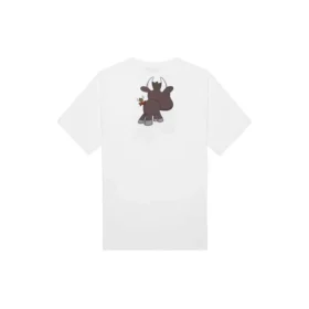gelimiteerd, klein patroon, korte mouwen, unisex, wit 612966TJVM99000