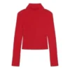 Geribde, bedrukte FREE coltrui “Red” 662722T32106167