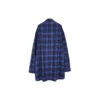 Geruit katoen-twill overhemd “Blue” 625548T1M194450
