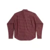 Geruit overhemd met lange mouwen, ruime pasvorm “Rood” 658929TKM386167