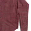 Geruit overhemd met lange mouwen, ruime pasvorm “Rood” 658929TKM386167