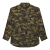 Getailleerd camouflageoverhemd “Green” 659027TKL142840