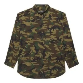 Getailleerd camouflageoverhemd “Green” 659027TKL142840