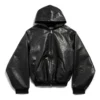 Gevoerde Hoodie met ritssluiting, ruime pasvorm “Zwart” 790311TQS141000