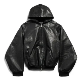 Gevoerde Hoodie met ritssluiting, ruime pasvorm “Zwart” 790311TQS141000