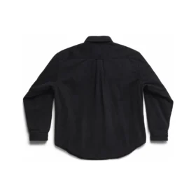 Gewatteerd shirt met ruime pasvorm “Zwart” 719305TNW111700