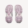 Glitter-Sneaker voor dames in wit/lila/roze