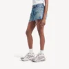 Glitter-Sneaker voor dames in wit/lila/roze