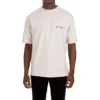 go Luxe unisex katoenen T-shirt met ronde hals en korte mouwen, wit 612966TIVG59055