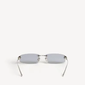 Gossip Rectangle M-zonnebril voor dames in zilver
