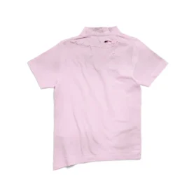Gothic-stijl gekrompen T-shirt “Light Pink” 788246TQVJ55708