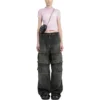 Gothic-stijl gekrompen T-shirt “Light Pink” 788246TQVJ55708