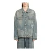 Graffiti-Denim-jas “Lichtblauw” 721708TOW664036