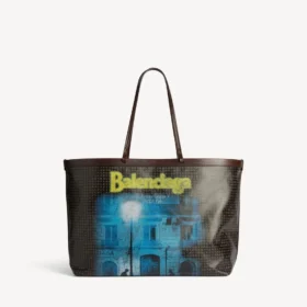 Grote Select-tas voor dames in zwart/geel