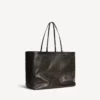 Grote Select-tas voor dames in zwart/oranje
