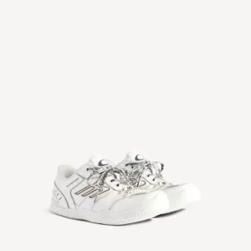 Hamptons Clean-sneaker voor dames in wit