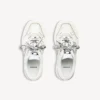 Hamptons Clean-sneaker voor dames in wit