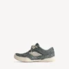 Hamptons denim sneaker voor dames in blauw/gebroken wit