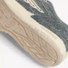 Hamptons denim sneaker voor dames in blauw/gebroken wit