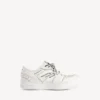 Hamptons-platformsneaker voor dames in wit