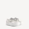 Hamptons-platformsneaker voor dames in wit