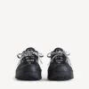 Hamptons-platformsneaker voor dames in zwart