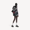 Hamptons-sneaker voor dames in zwart met versleten look