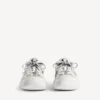 Hamptons-sneaker voor dames, medium versleten, in wit