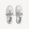 Hamptons-sneaker voor dames, medium versleten, in wit